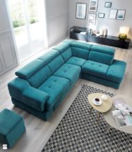 nowoczesne wnętrze z narożnikiem Belluno, Gala Collezione