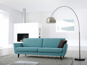 nowoczesne wnętrze z sofą Rucola, meble Sits